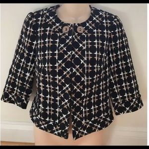 Trina Turk Box threaded Blazer jacket